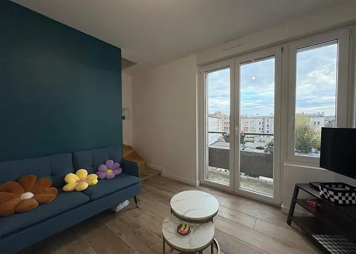 Duplex - Pop Et Colore - Au Coeur Du Centre Appartement *